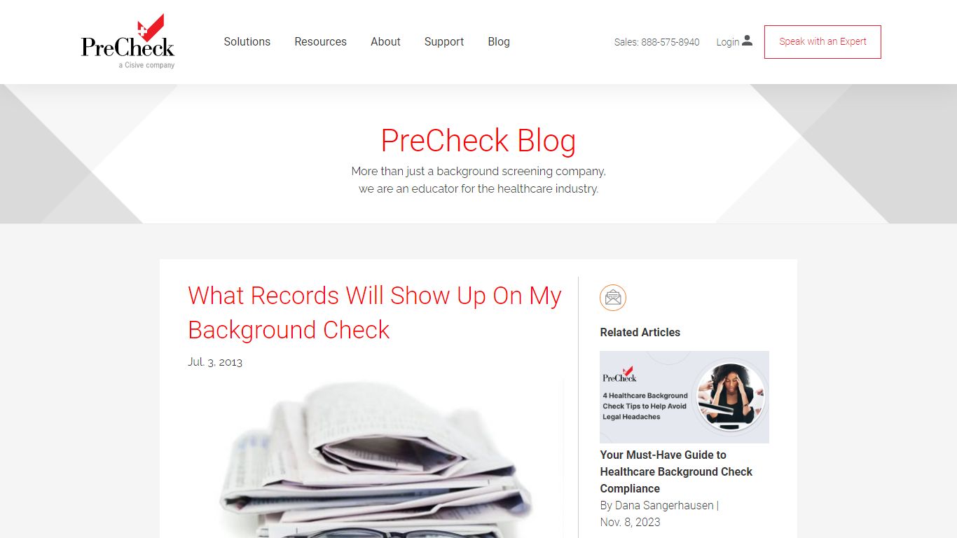 What Records Will Show Up On My Background Check